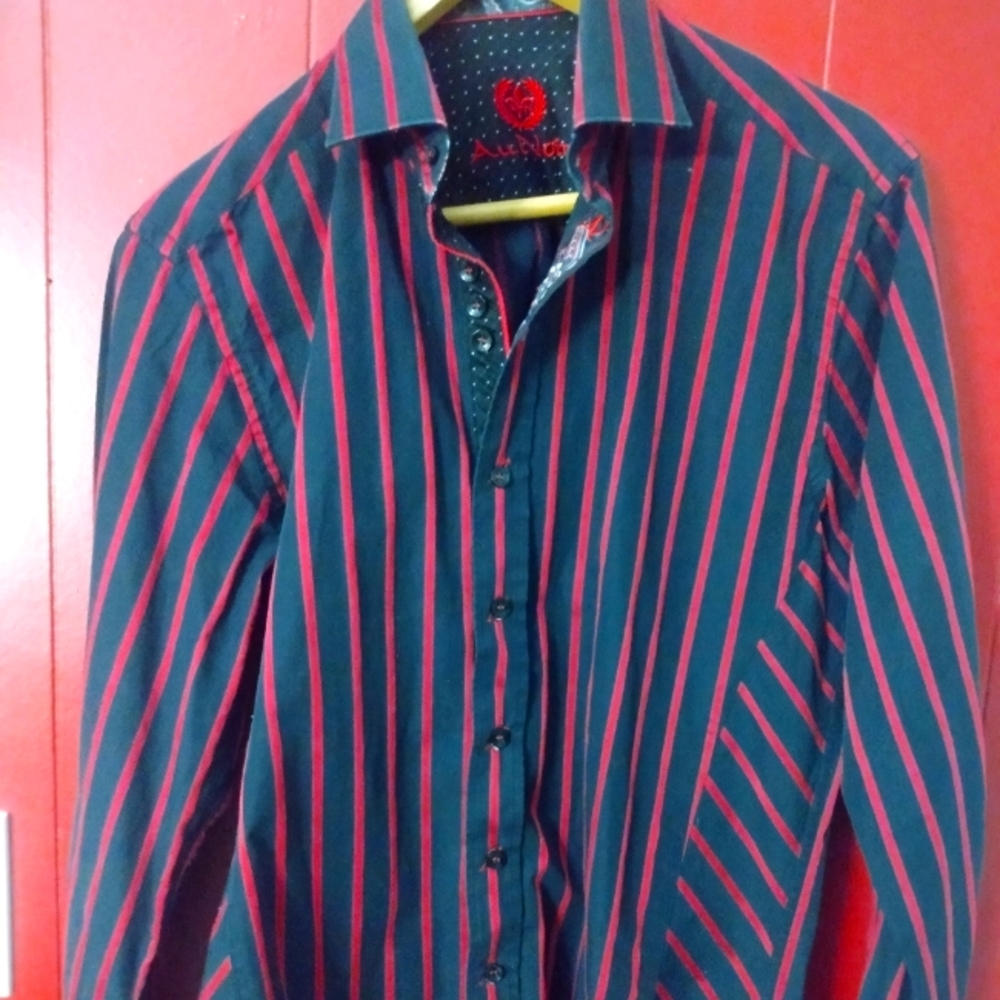 Au Noir, men's casual dress shirt, high-quality, Montréal-Canada based,embroided